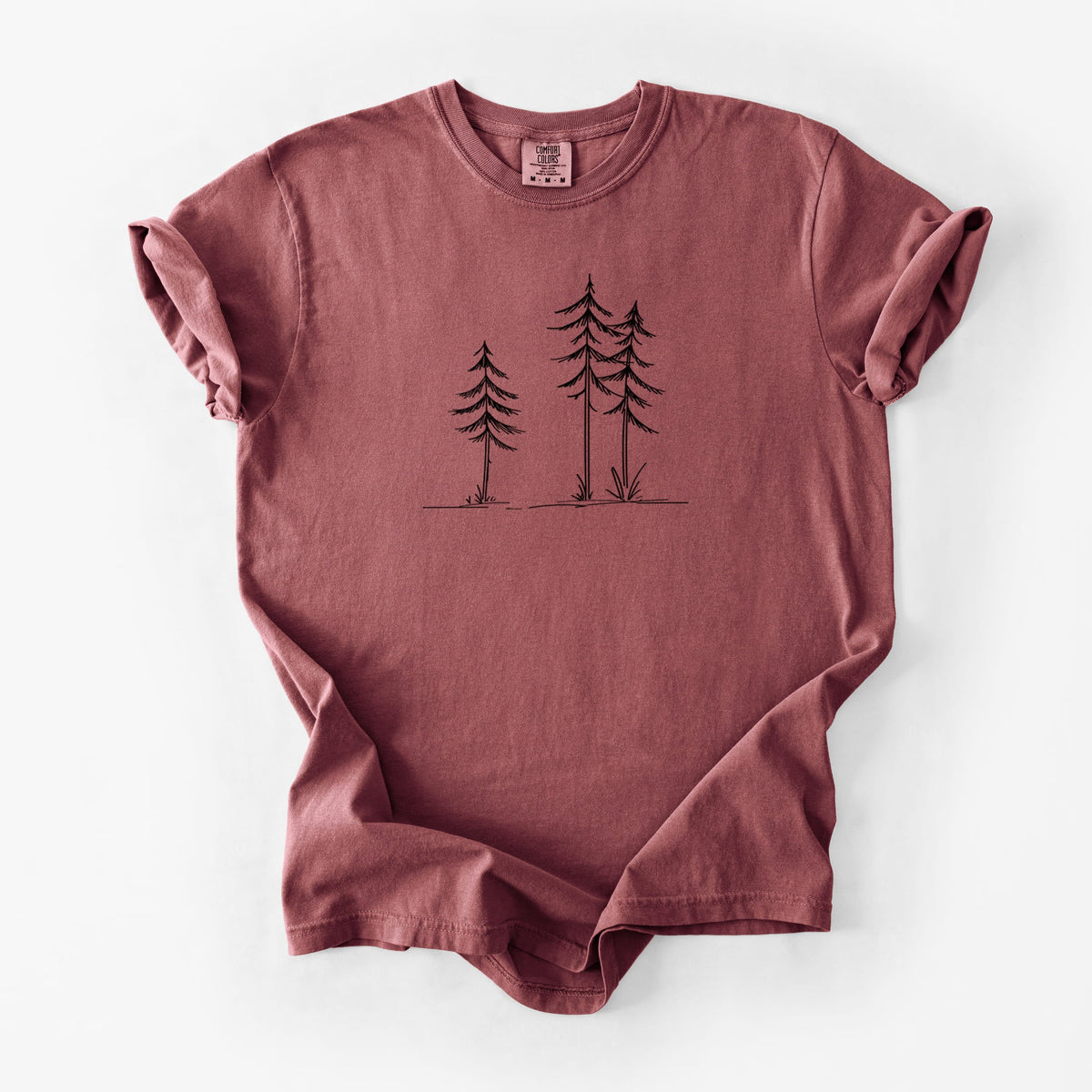 Three Pines - Unisex Comfort Colors Garment-Dyed Heavyweight T-shirt
