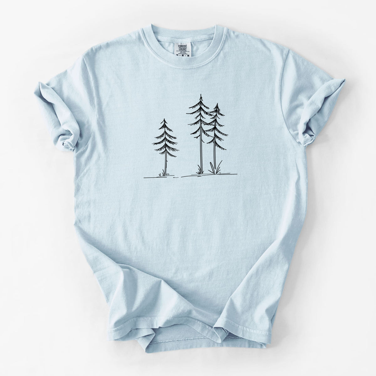 Three Pines - Unisex Comfort Colors Garment-Dyed Heavyweight T-shirt