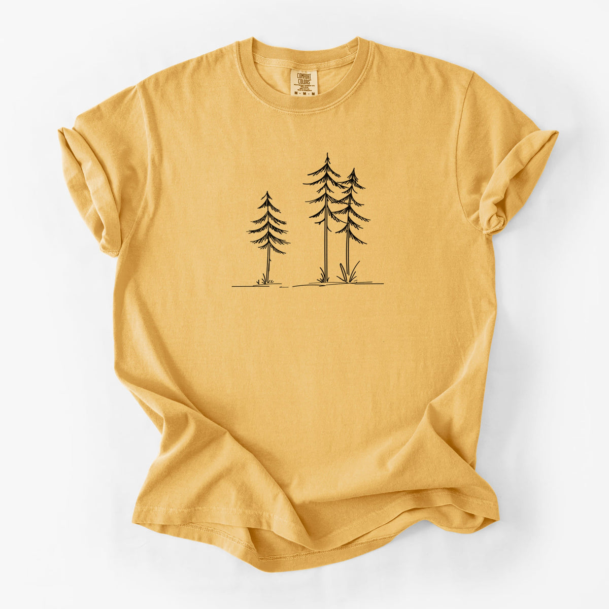Three Pines - Unisex Comfort Colors Garment-Dyed Heavyweight T-shirt