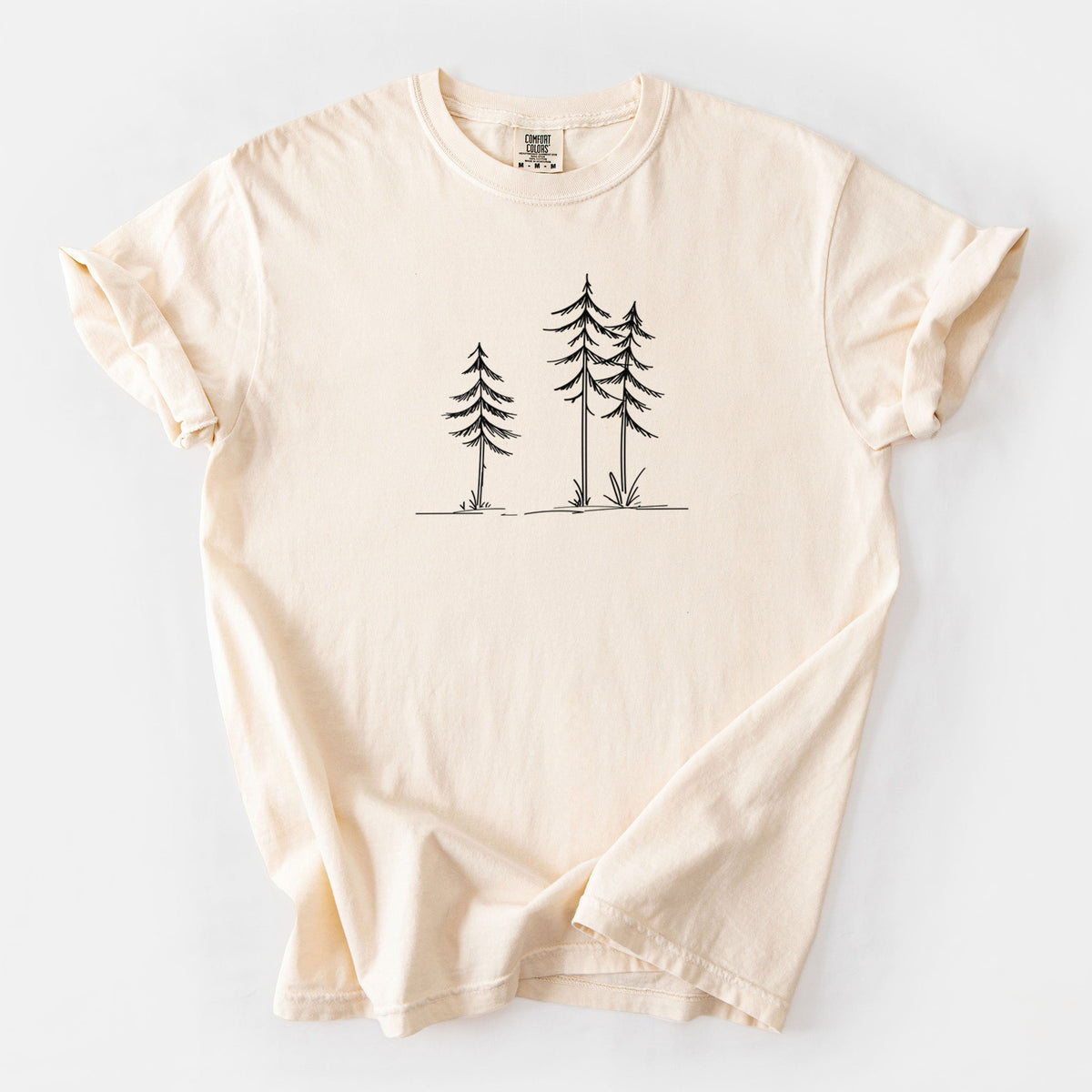 Three Pines - Unisex Comfort Colors Garment-Dyed Heavyweight T-shirt