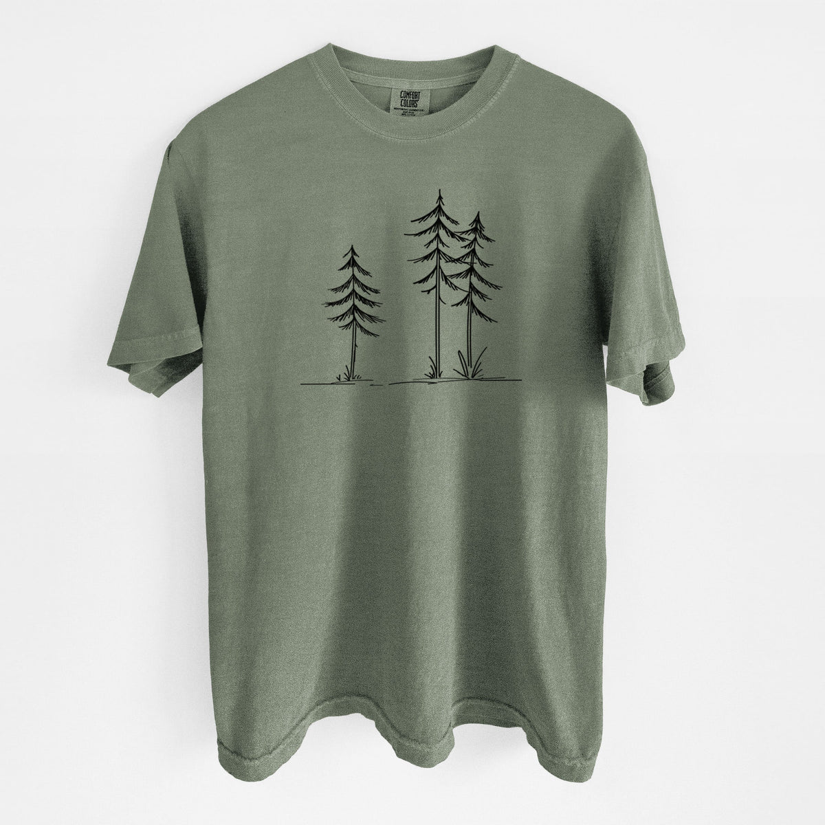 Three Pines - Unisex Comfort Colors Garment-Dyed Heavyweight T-shirt