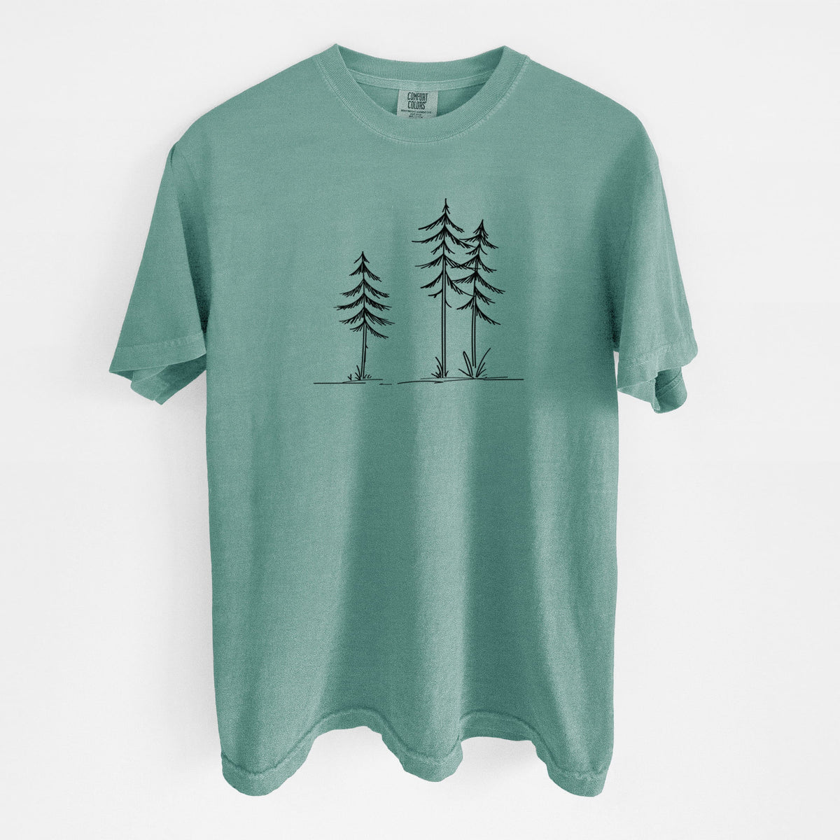 Three Pines - Unisex Comfort Colors Garment-Dyed Heavyweight T-shirt