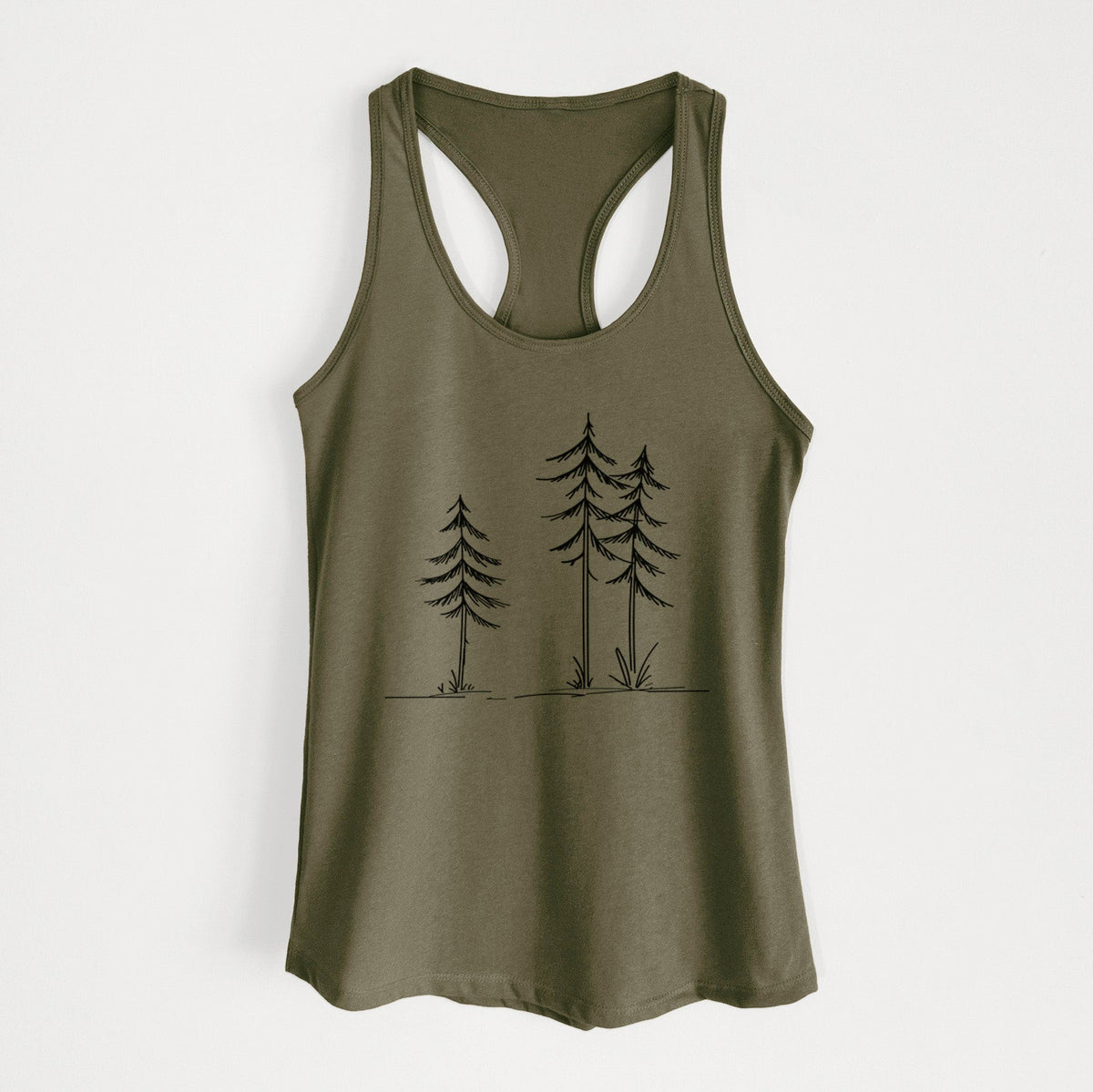 Three Pines - Women's Racerback Tanktop