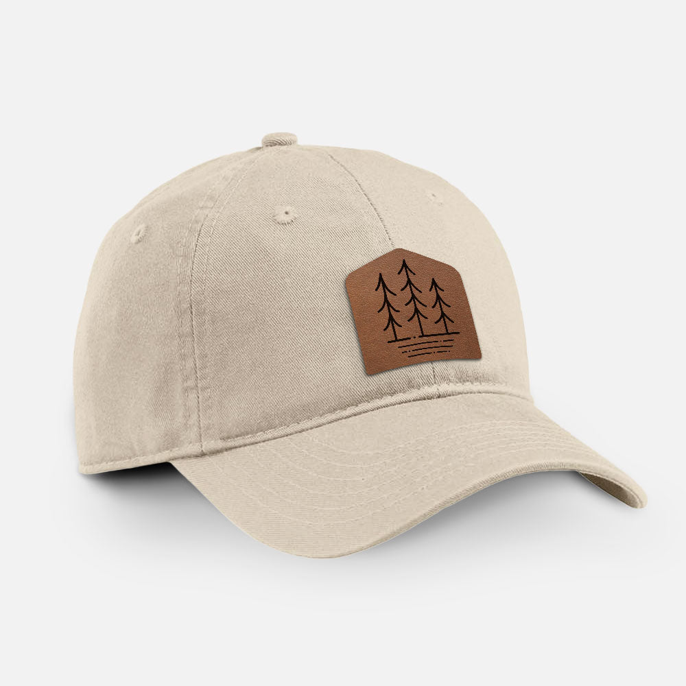 Three Trees - 100% Cotton Dad Hat