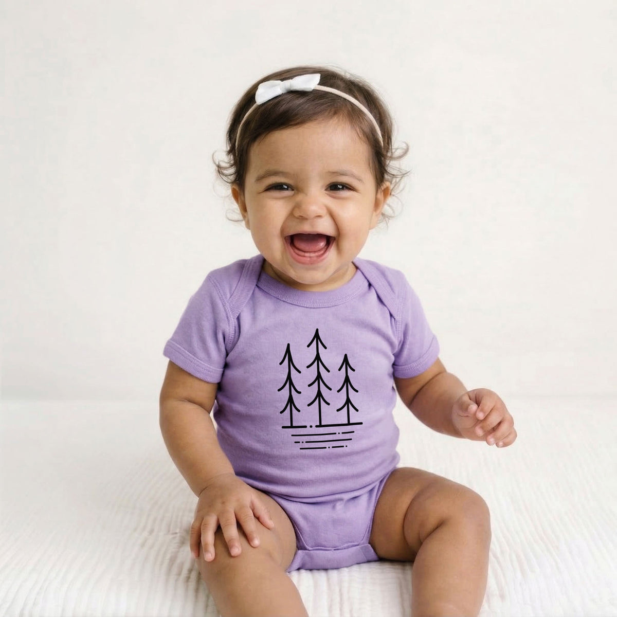 Three Trees - Baby Fine Jersey Bodysuit