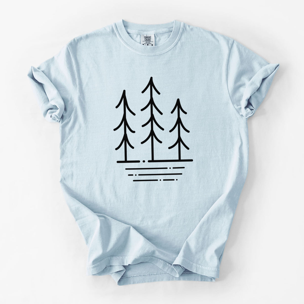 Three Trees - Unisex Comfort Colors Garment-Dyed Heavyweight T-shirt
