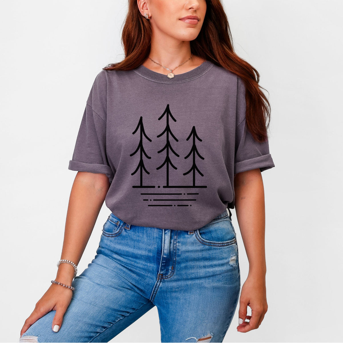 Three Trees - Unisex Comfort Colors Garment-Dyed Heavyweight T-shirt