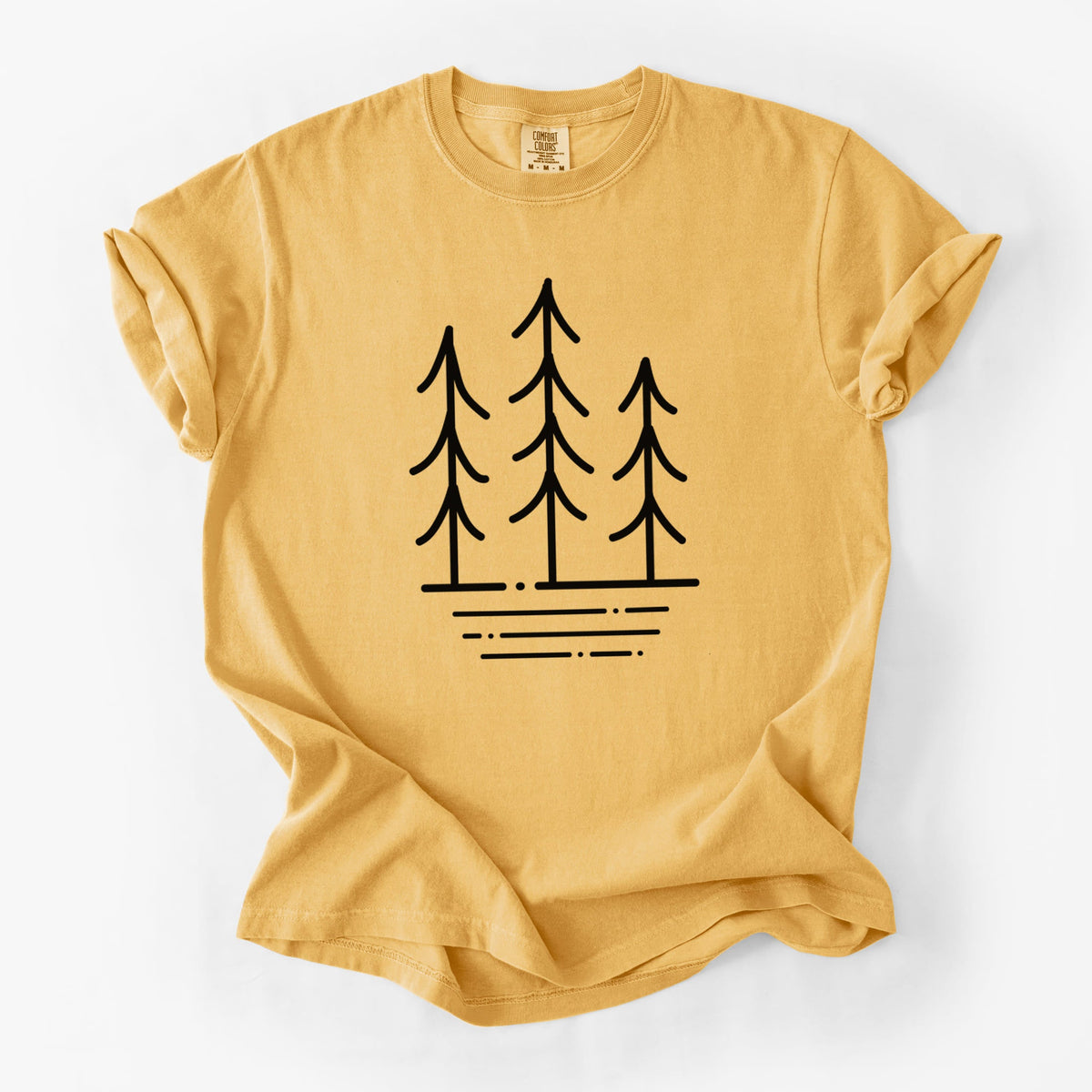 Three Trees - Unisex Comfort Colors Garment-Dyed Heavyweight T-shirt