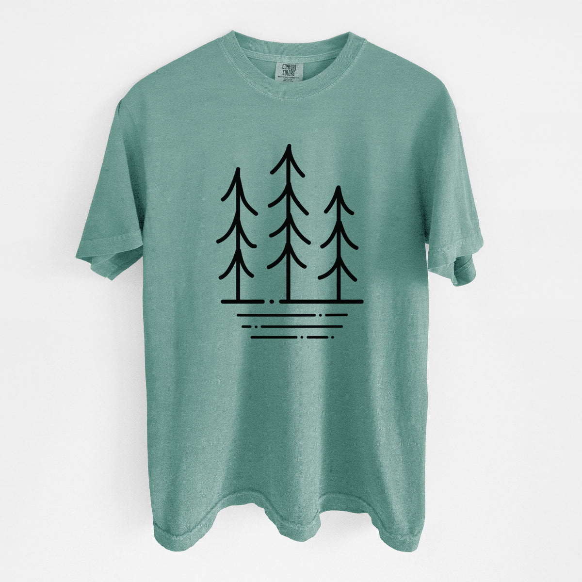Three Trees - Unisex Comfort Colors Garment-Dyed Heavyweight T-shirt