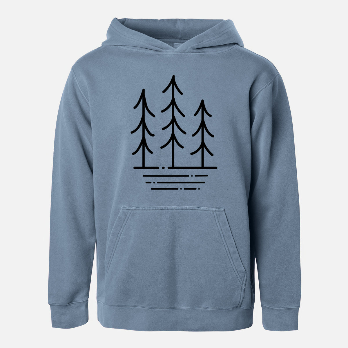 Three Trees - Youth Pigment Dyed Hoodie