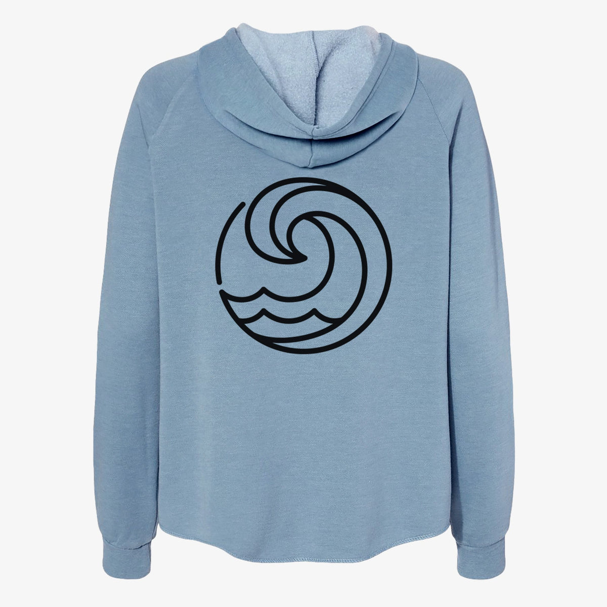 Tidal Wave Circle - Women's Cali Wave Zip-Up Sweatshirt