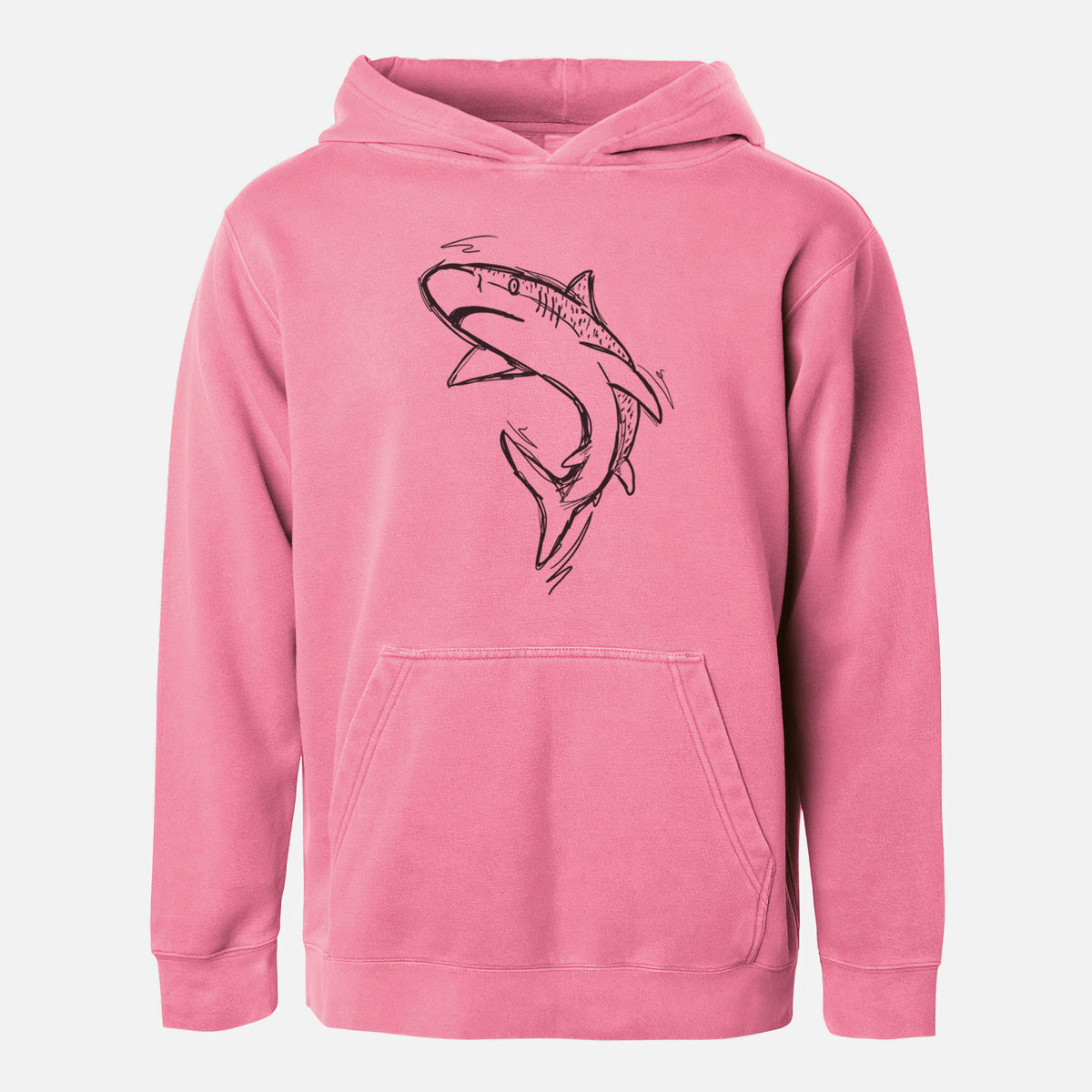 Tiger Shark - Youth Pigment Dyed Hoodie