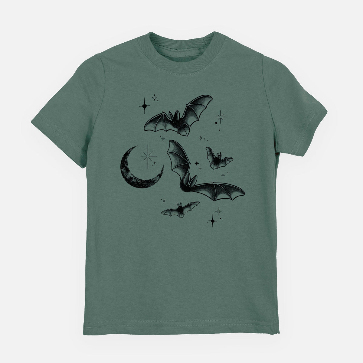 Townsend's Bats Under a Crescent Moon - Toddler/Youth Shirt