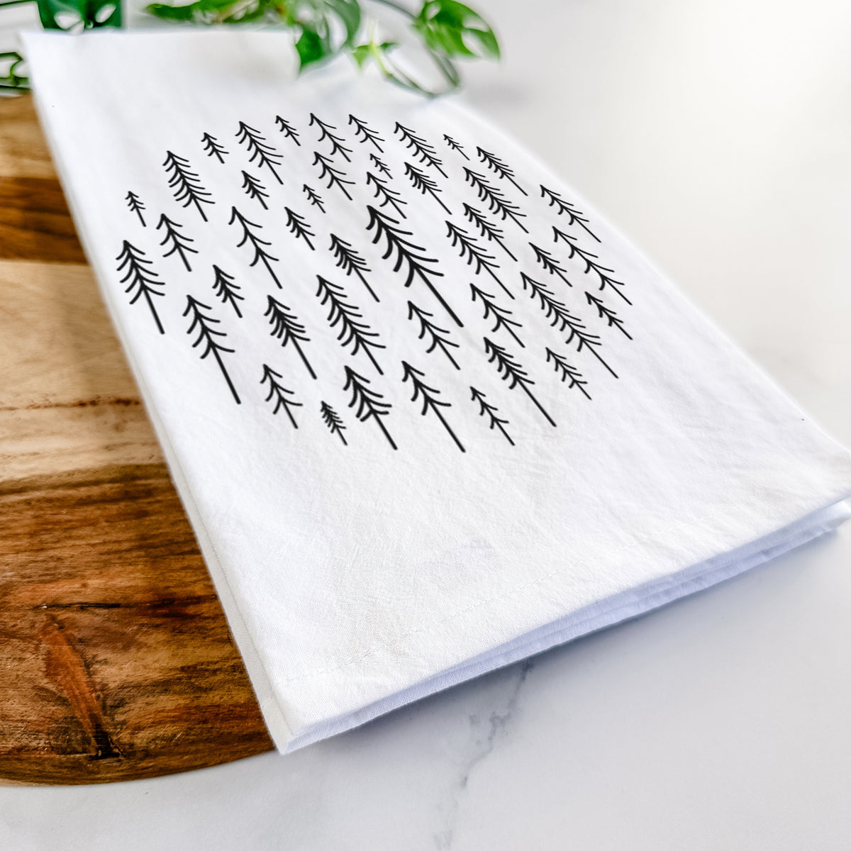 CIrcle of Trees Tea Towel
