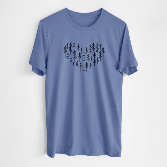 Heart of Trees - Lightweight 100% Cotton Unisex Crewneck