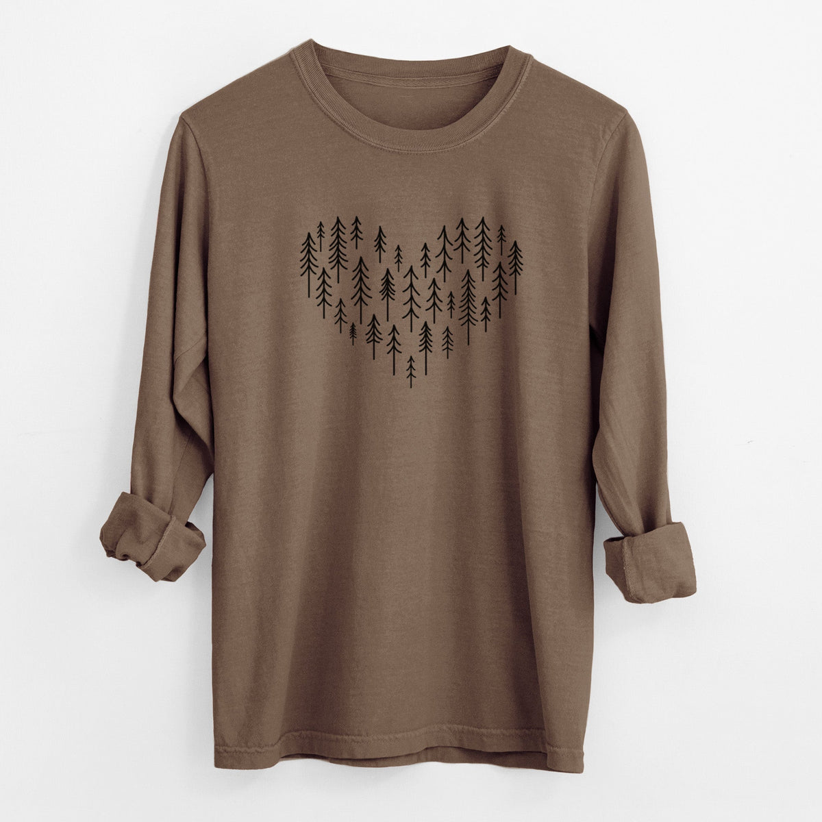 Heart of Trees - Unisex Comfort Colors 100% Cotton Long Sleeve