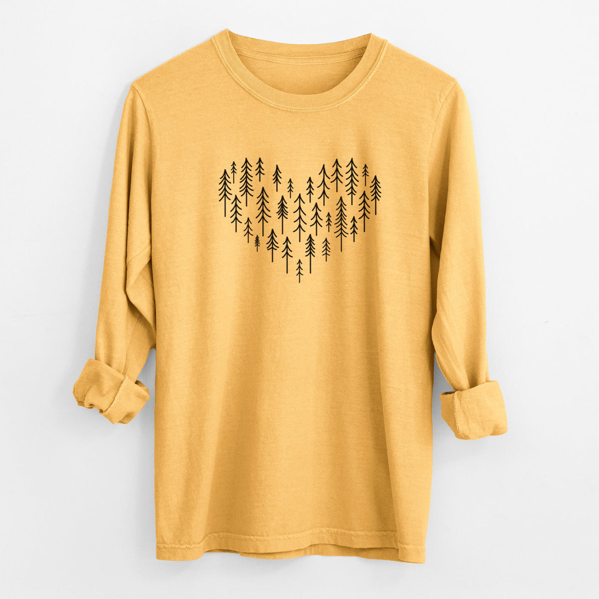 Heart of Trees - Unisex Comfort Colors 100% Cotton Long Sleeve