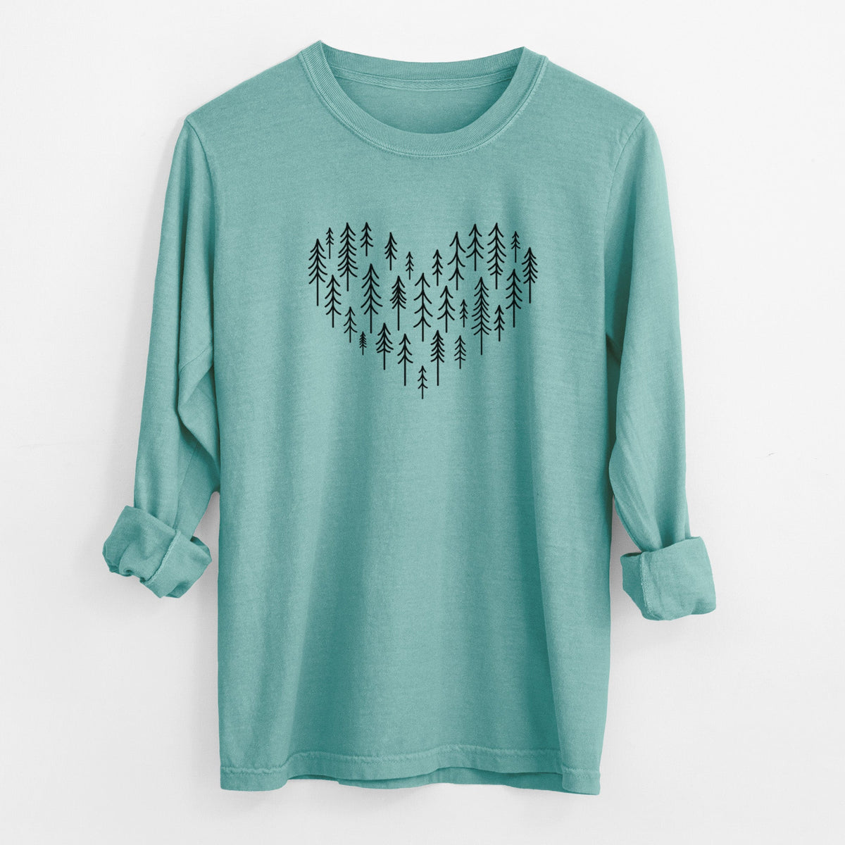 Heart of Trees - Unisex Comfort Colors 100% Cotton Long Sleeve