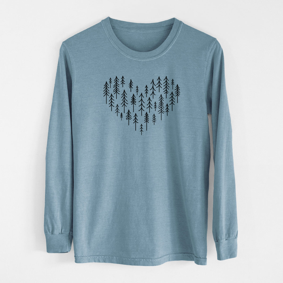 Heart of Trees - Unisex Comfort Colors 100% Cotton Long Sleeve