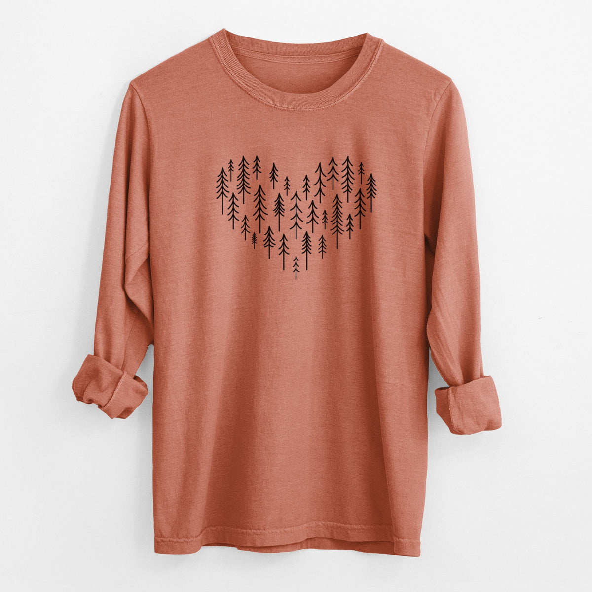 Heart of Trees - Unisex Comfort Colors 100% Cotton Long Sleeve