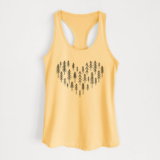 Heart of Trees - Women's Racerback Tanktop