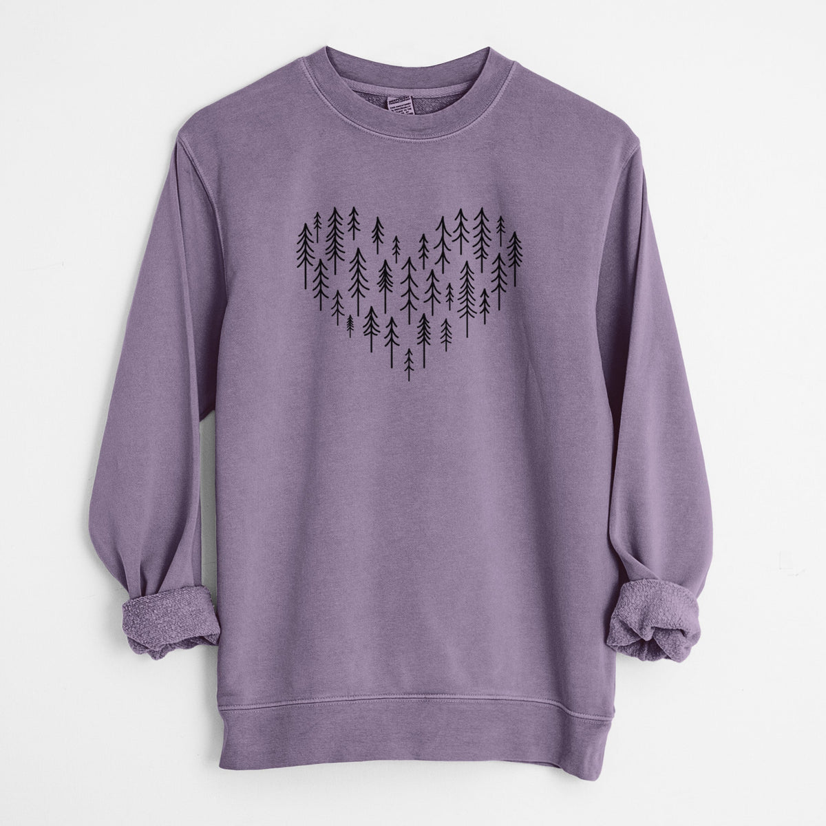 Heart of Trees - Unisex Pigment Dyed Crew Sweatshirt