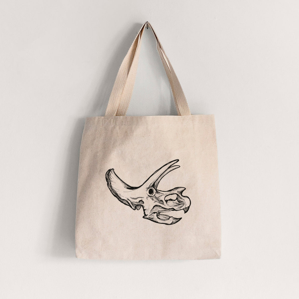 Triceratops Skull - Tote Bag