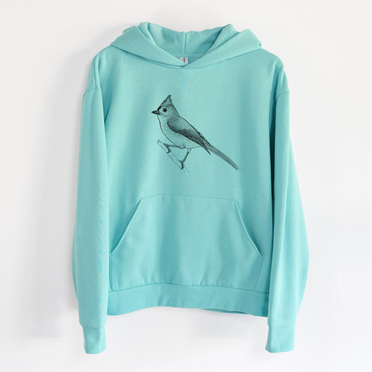 Tufted Titmouse - Baeolophus bicolor  - Statement Midweight Hoodie