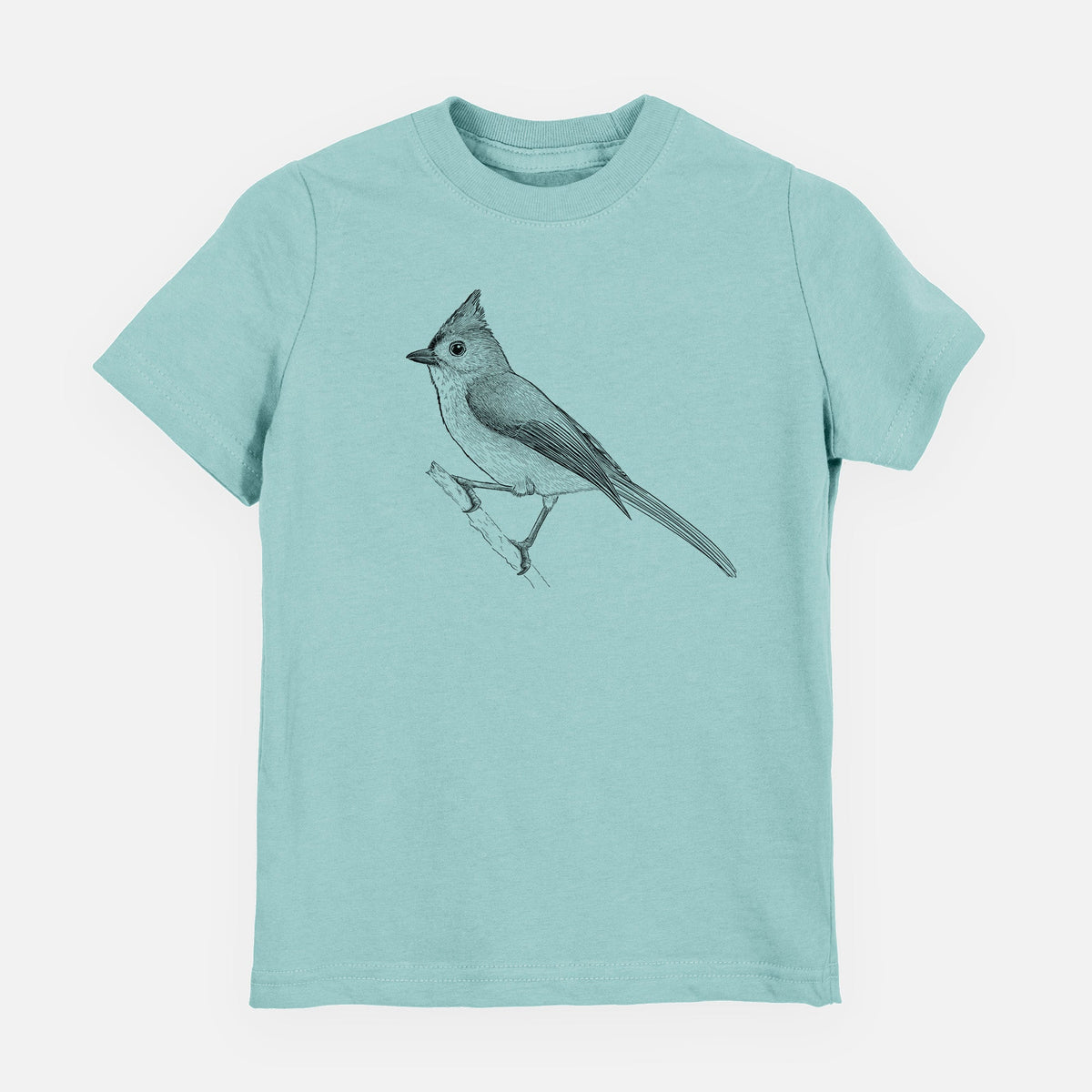 Tufted Titmouse - Baeolophus bicolor - Toddler/Youth Shirt