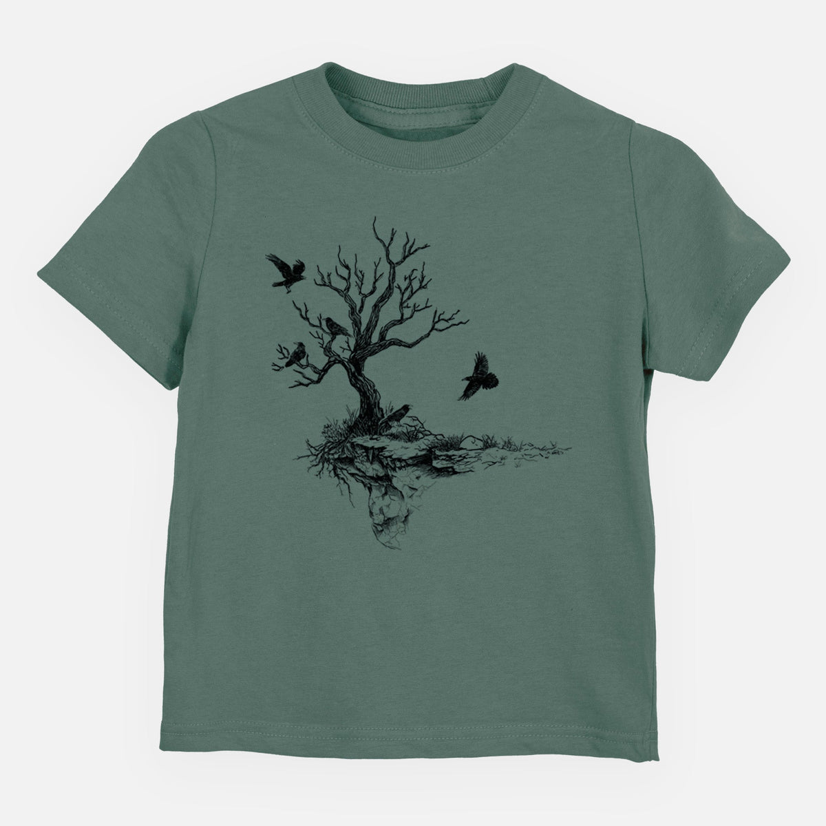 Twisted Tree with Ravens - Toddler/Youth Shirt