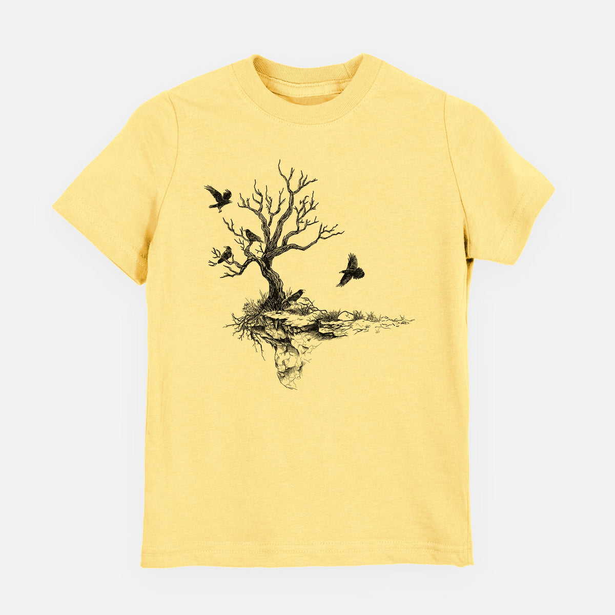 Twisted Tree with Ravens - Toddler/Youth Shirt