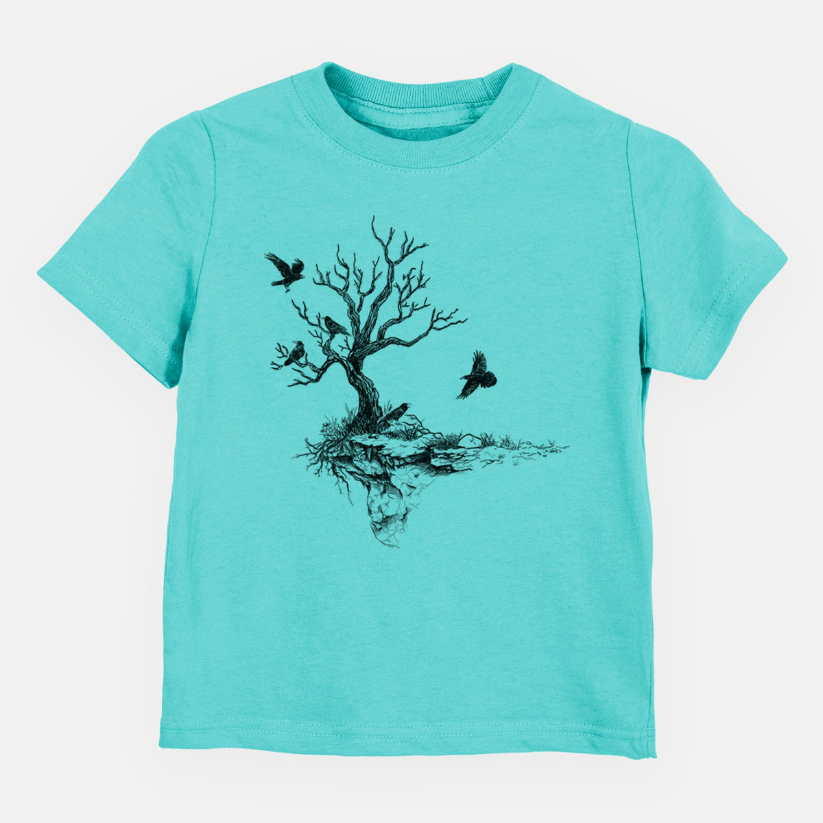 Twisted Tree with Ravens - Toddler/Youth Shirt