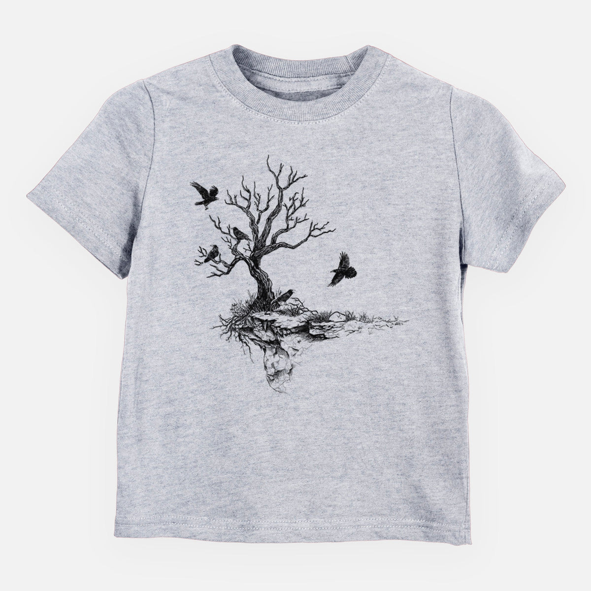 Twisted Tree with Ravens - Toddler/Youth Shirt