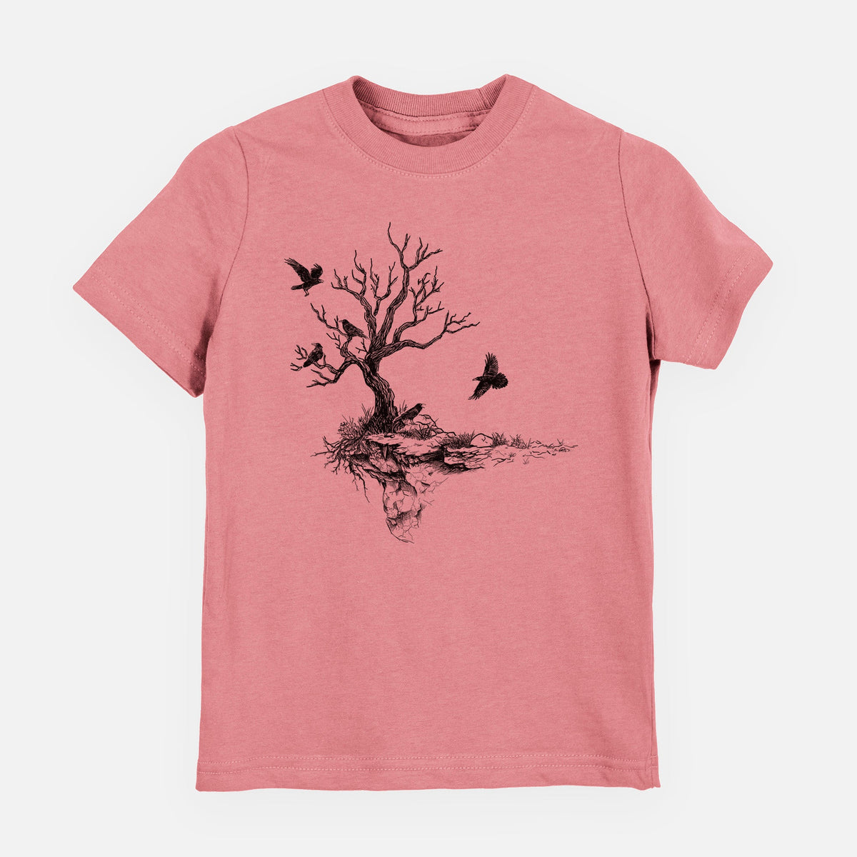 Twisted Tree with Ravens - Toddler/Youth Shirt