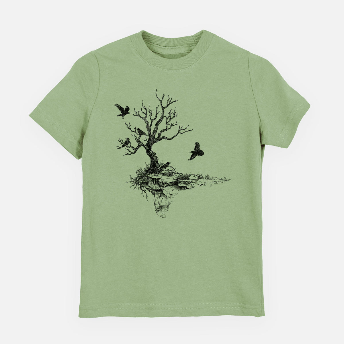 Twisted Tree with Ravens - Toddler/Youth Shirt