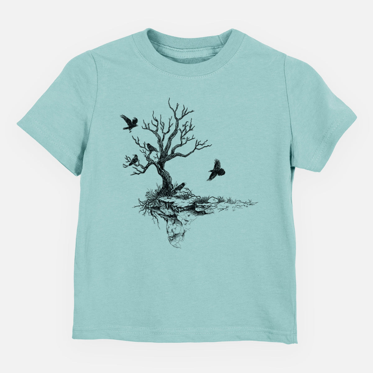 Twisted Tree with Ravens - Toddler/Youth Shirt