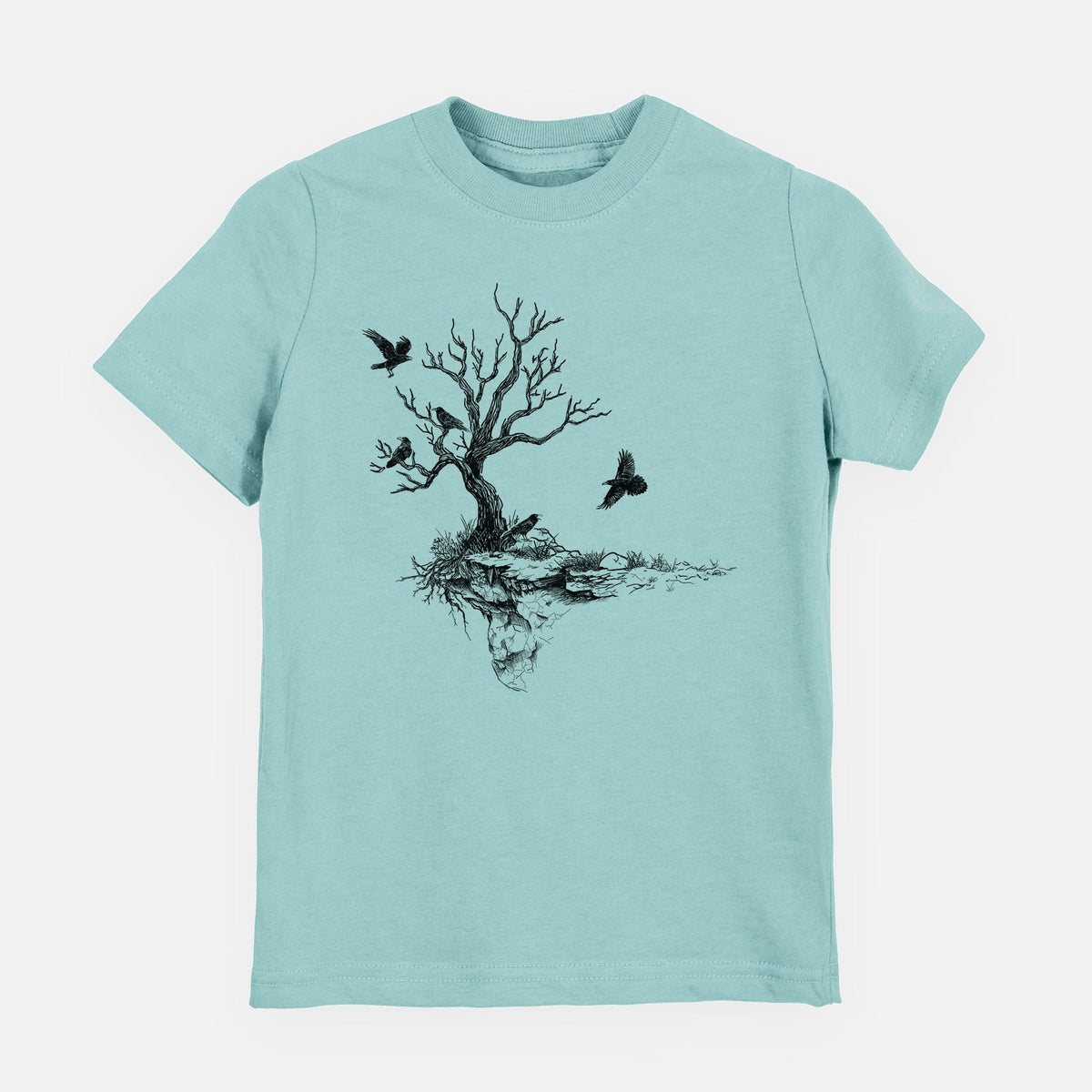 Twisted Tree with Ravens - Toddler/Youth Shirt