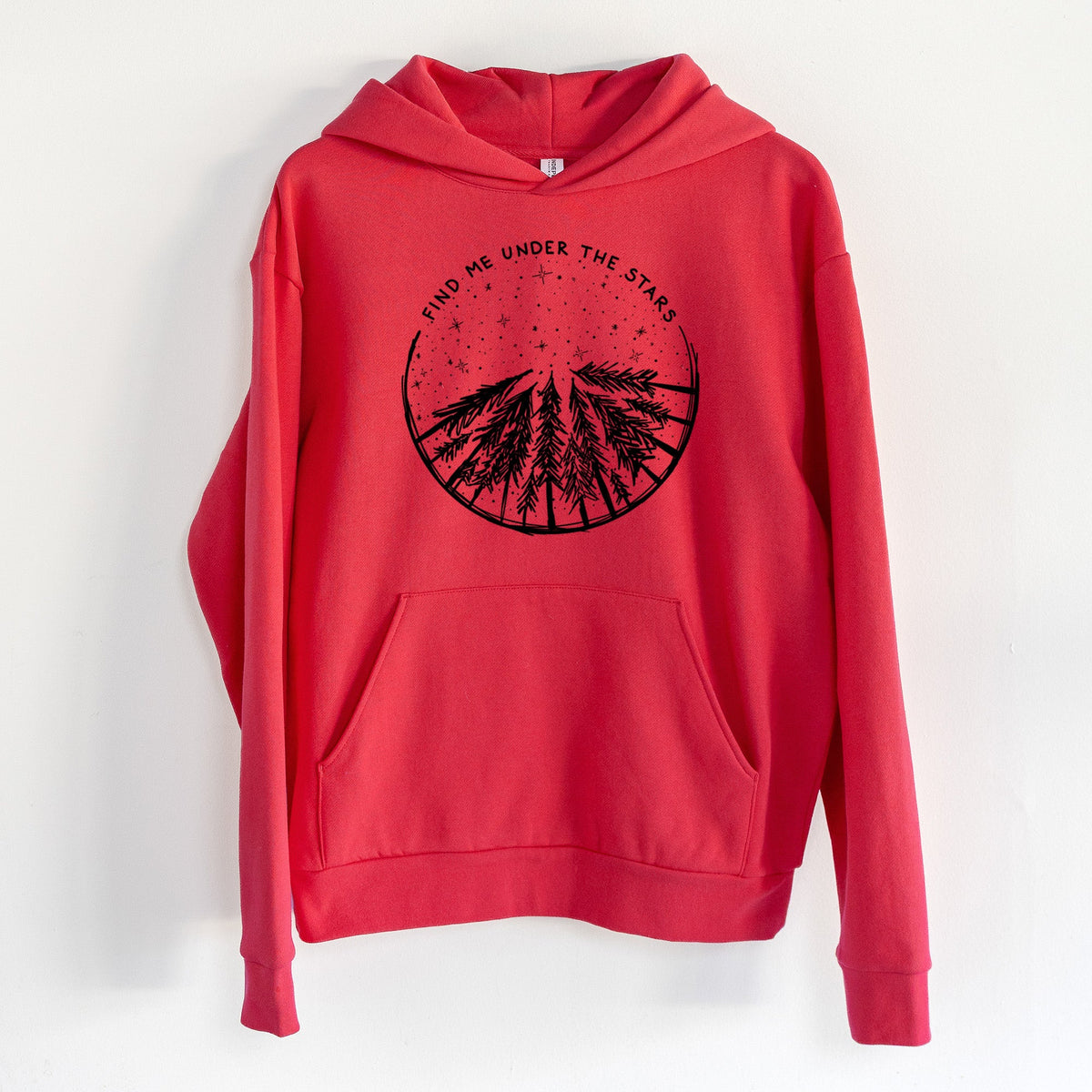 Find Me Under the Stars  - Statement Midweight Hoodie