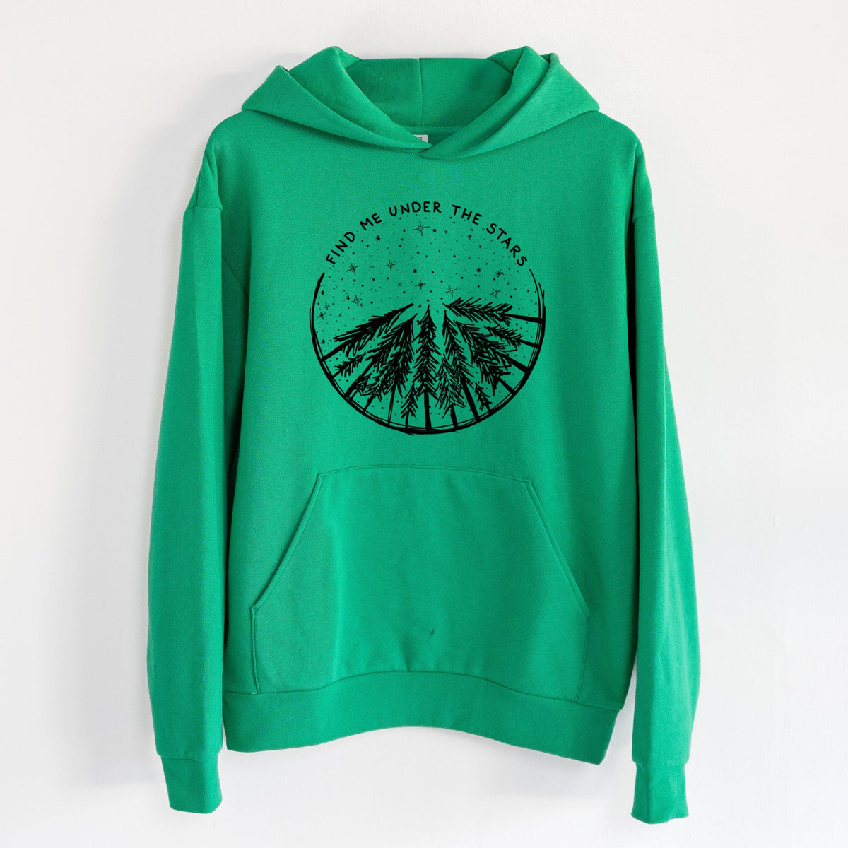 Find Me Under the Stars  - Statement Midweight Hoodie