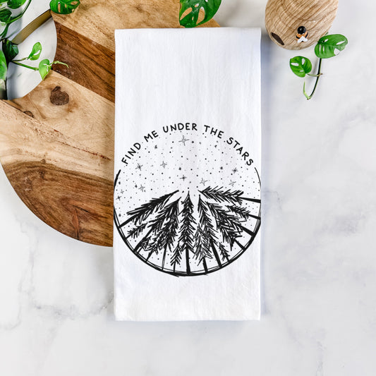 Find Me Under the Stars Tea Towel