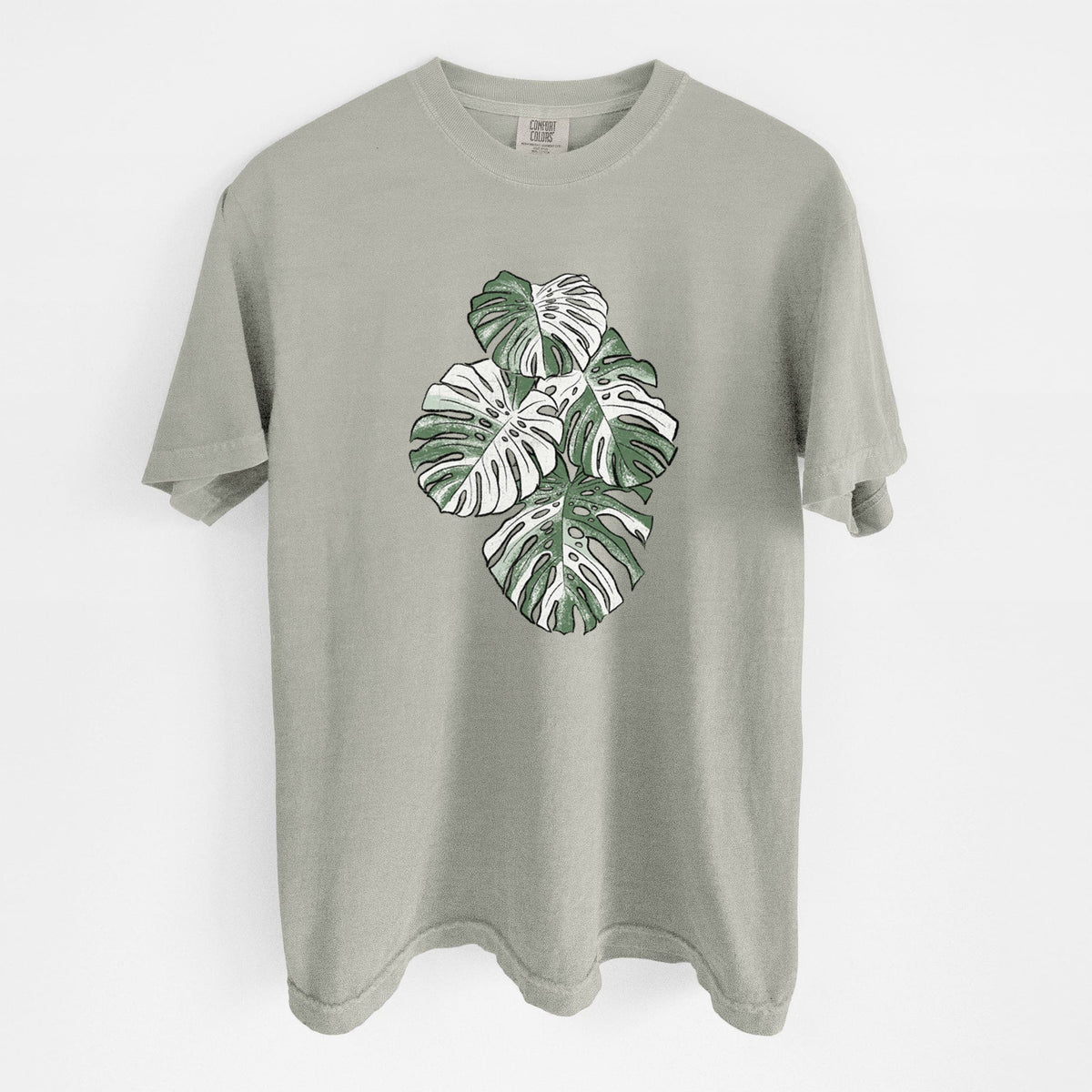 Variegated Monstera - Unisex Comfort Colors Garment-Dyed Heavyweight T-shirt