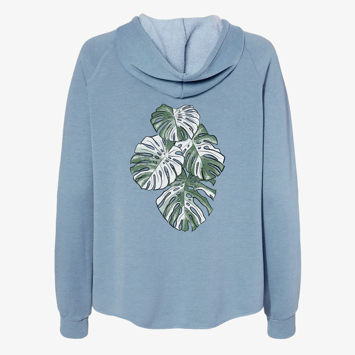 VariegatedMonstera - Women's Cali Wave Zip-Up Sweatshirt