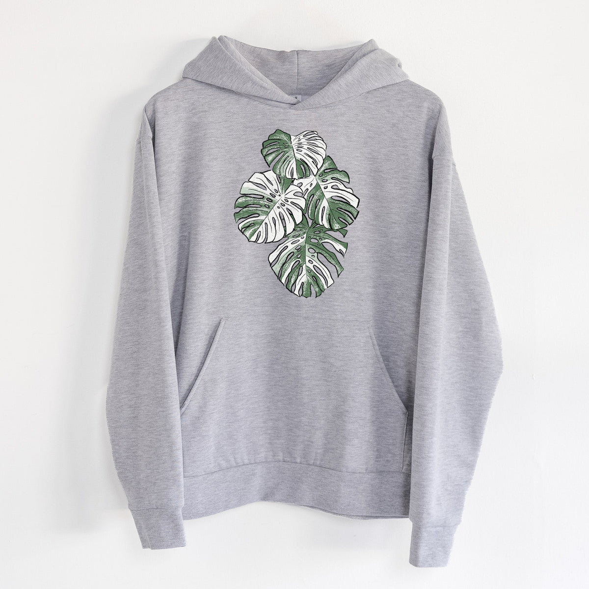 Variegated Monstera  - Statement Midweight Hoodie