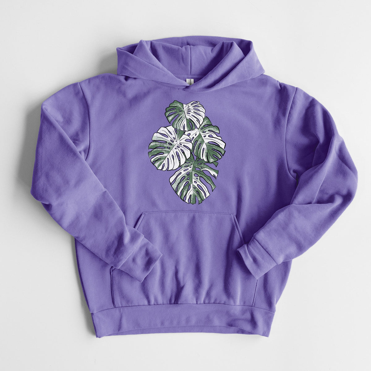 Variegated Monstera  - Statement Midweight Hoodie