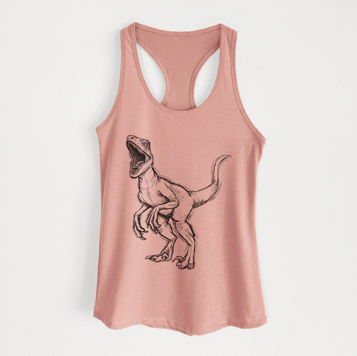 Velociraptor Mongoliensis - Women's Racerback Tanktop