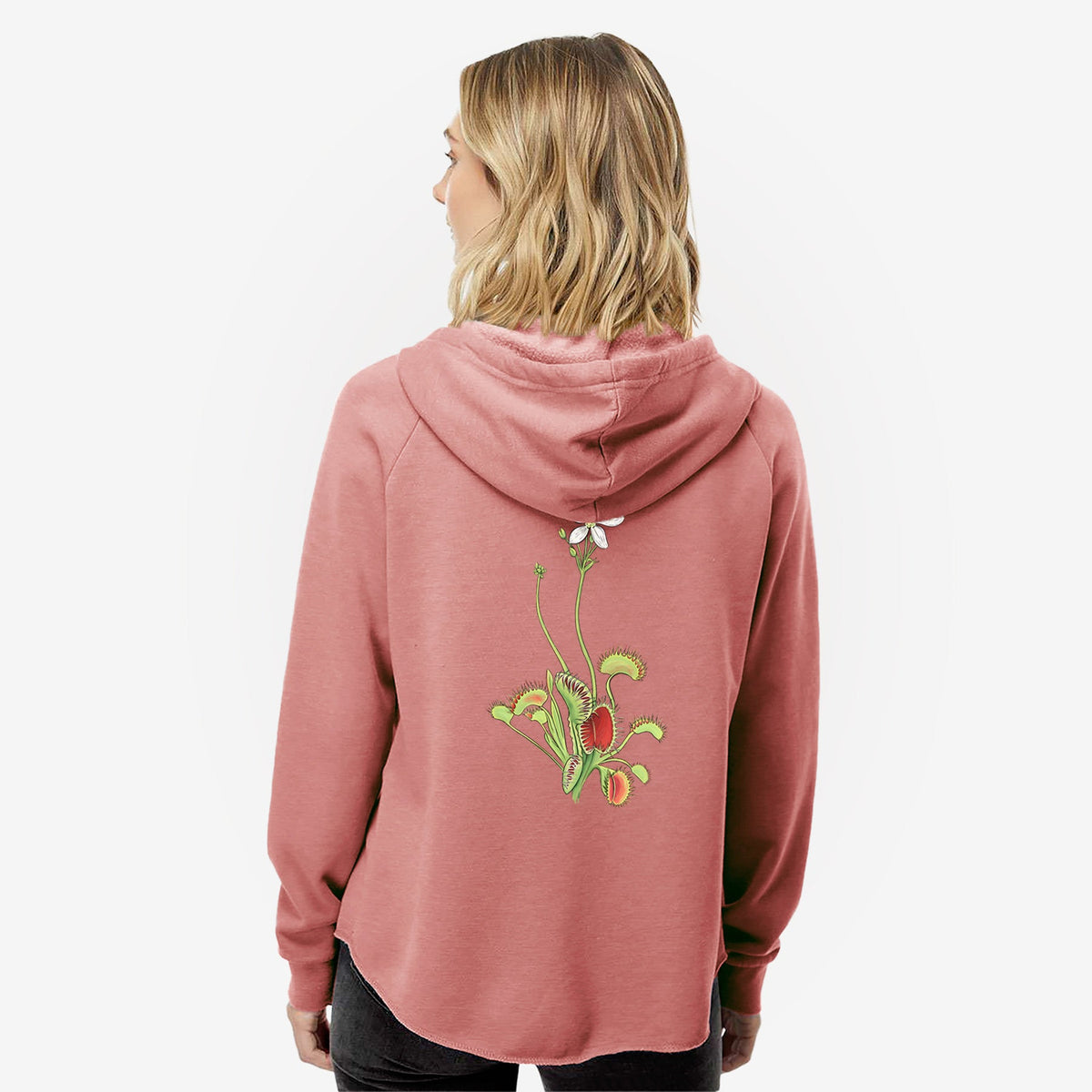 VenusFlyFlower - Women's Cali Wave Zip-Up Sweatshirt