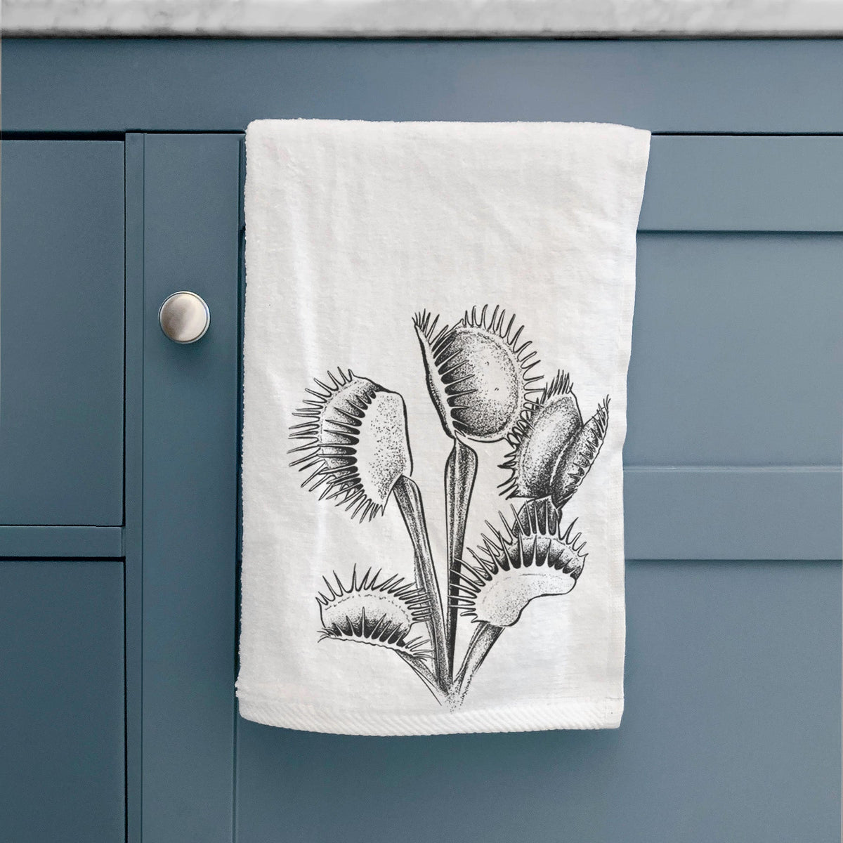 Venus Fly Trap - Dionaea muscipula Premium Decorative Hand Towel