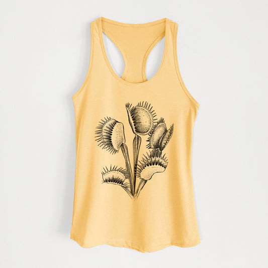 Venus Fly Trap - Dionaea muscipula - Women's Racerback Tanktop