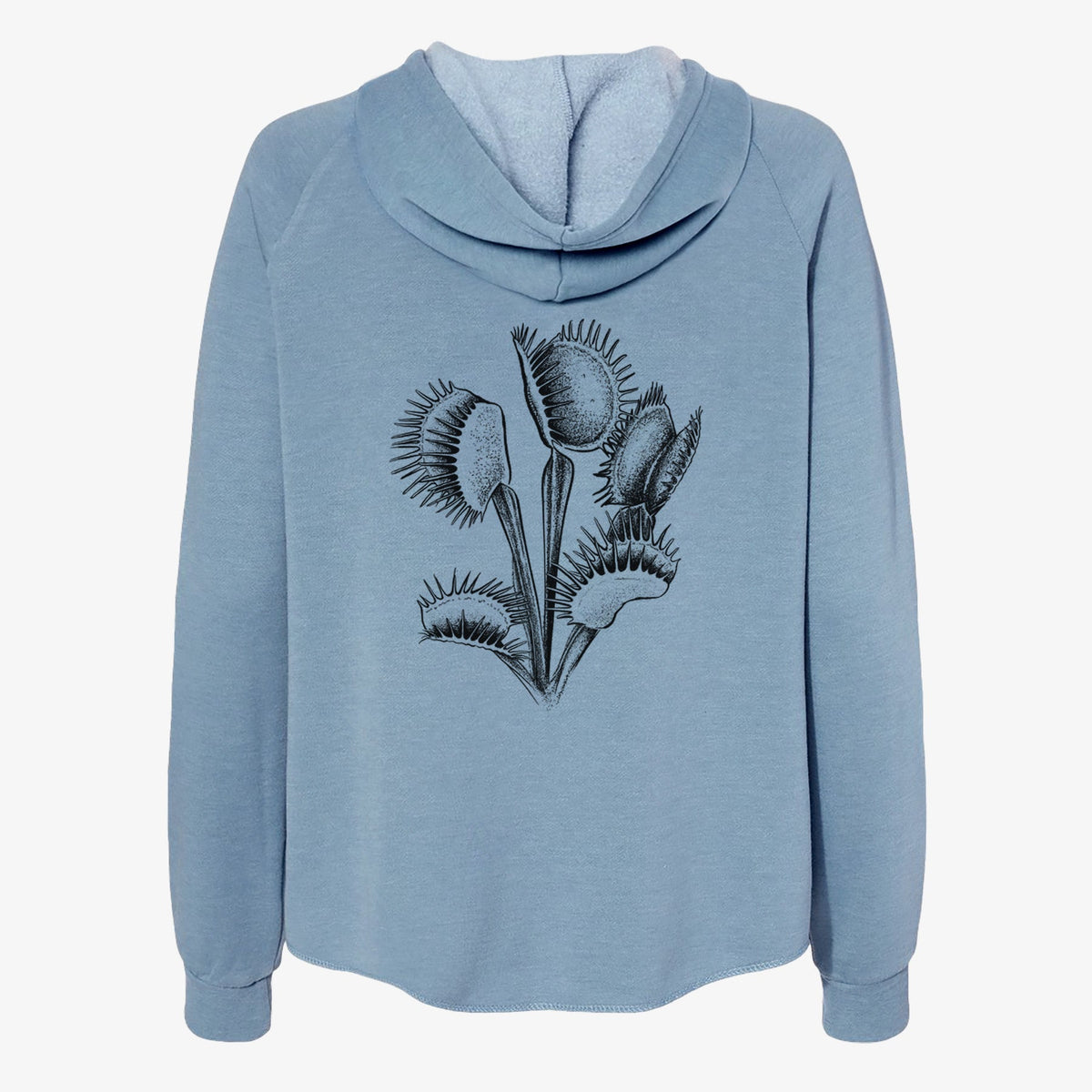 Venus Fly Trap - Dionaea muscipula - Women's Cali Wave Zip-Up Sweatshirt