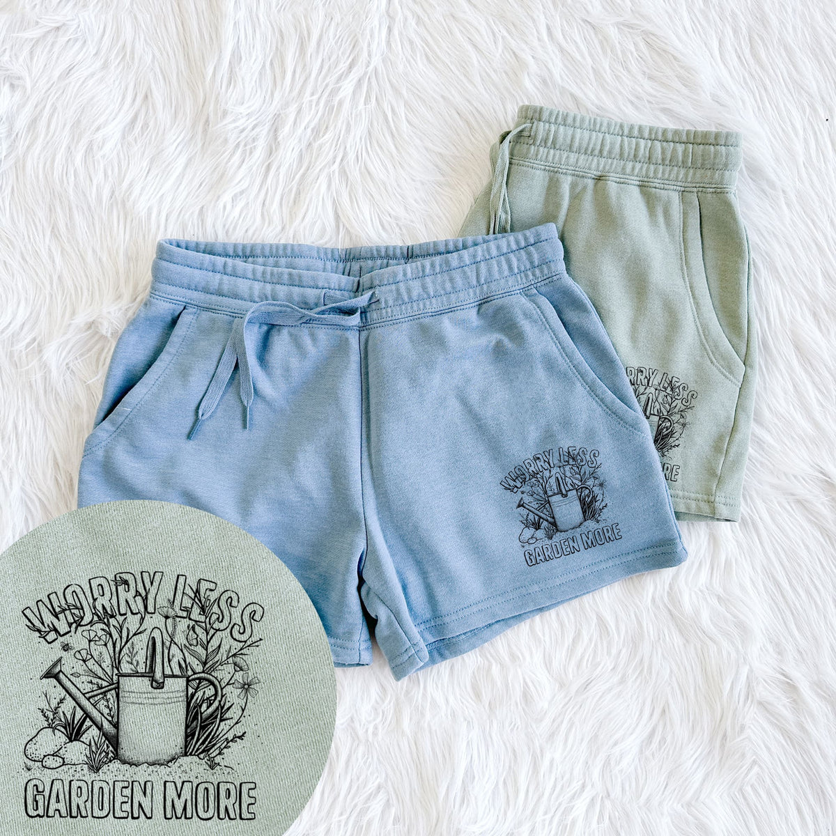 Worry Less — Garden More - Women's Cali Wave Shorts